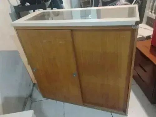 Balcão Expositor com 02 prateleiras de vidro - Foto 4