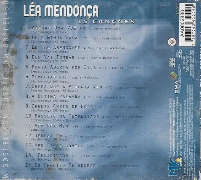 CD Léa Mendonça 15 Canções Remasterizadas - Foto 2