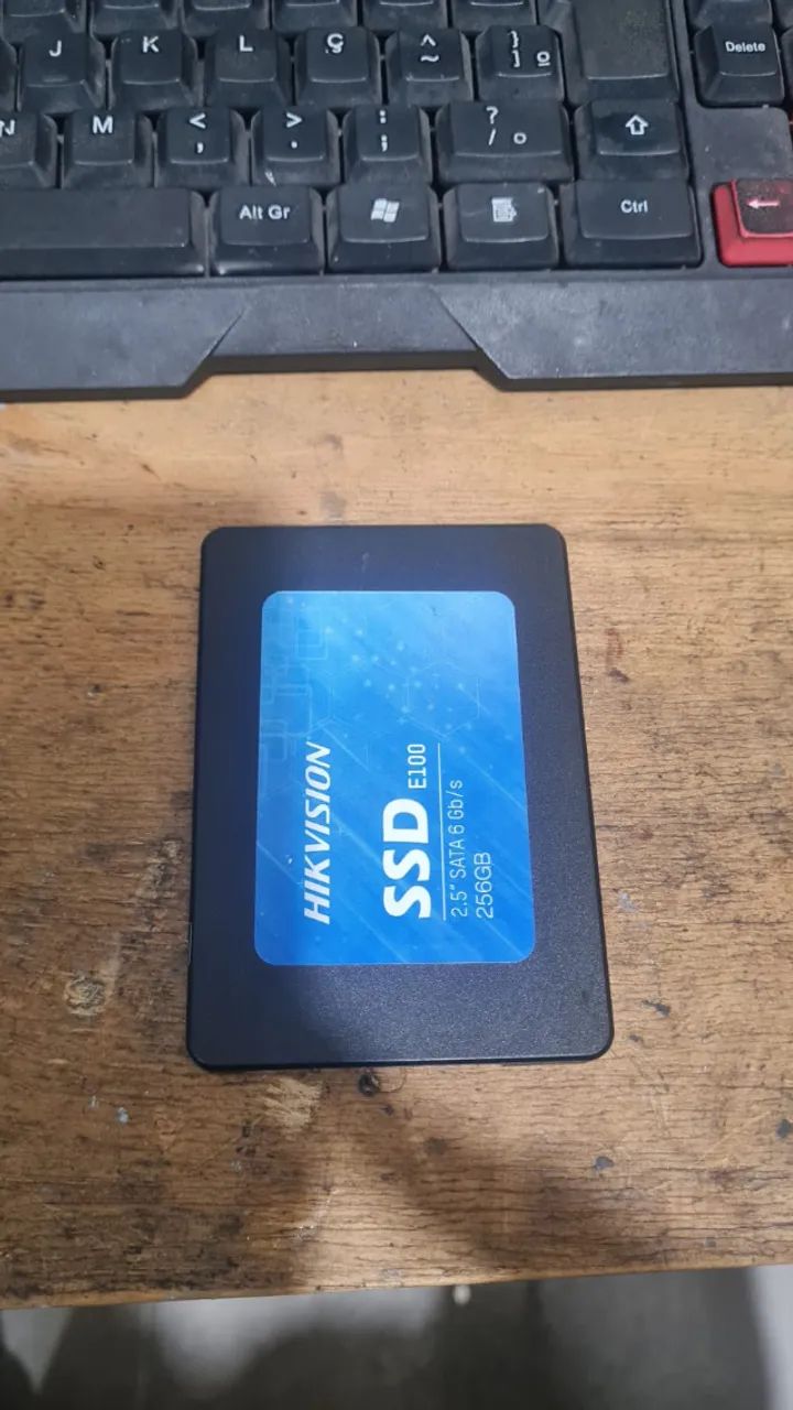 SSD 256 GB SATA (para computadores e notebooks)