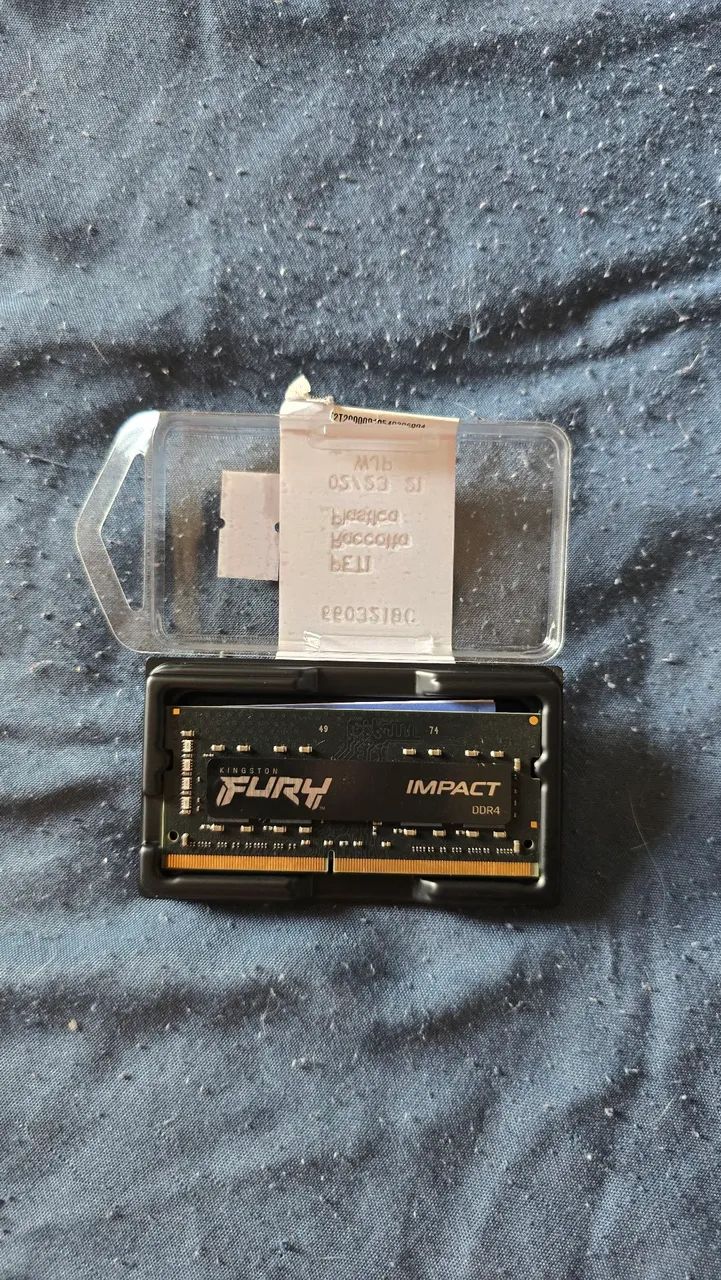 8GB 3200mhz notebook Kingston Fury Impact