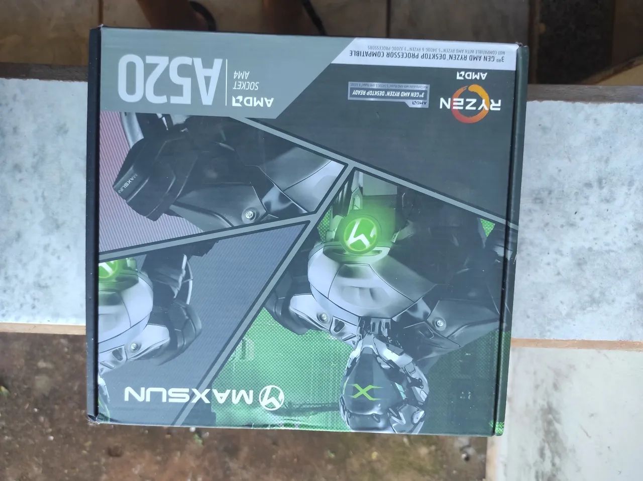 Placa Mãe A520 Maxsun Semi Nova