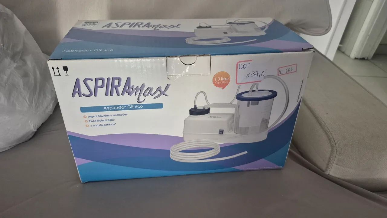 Aparelho de aspiração hospitalar