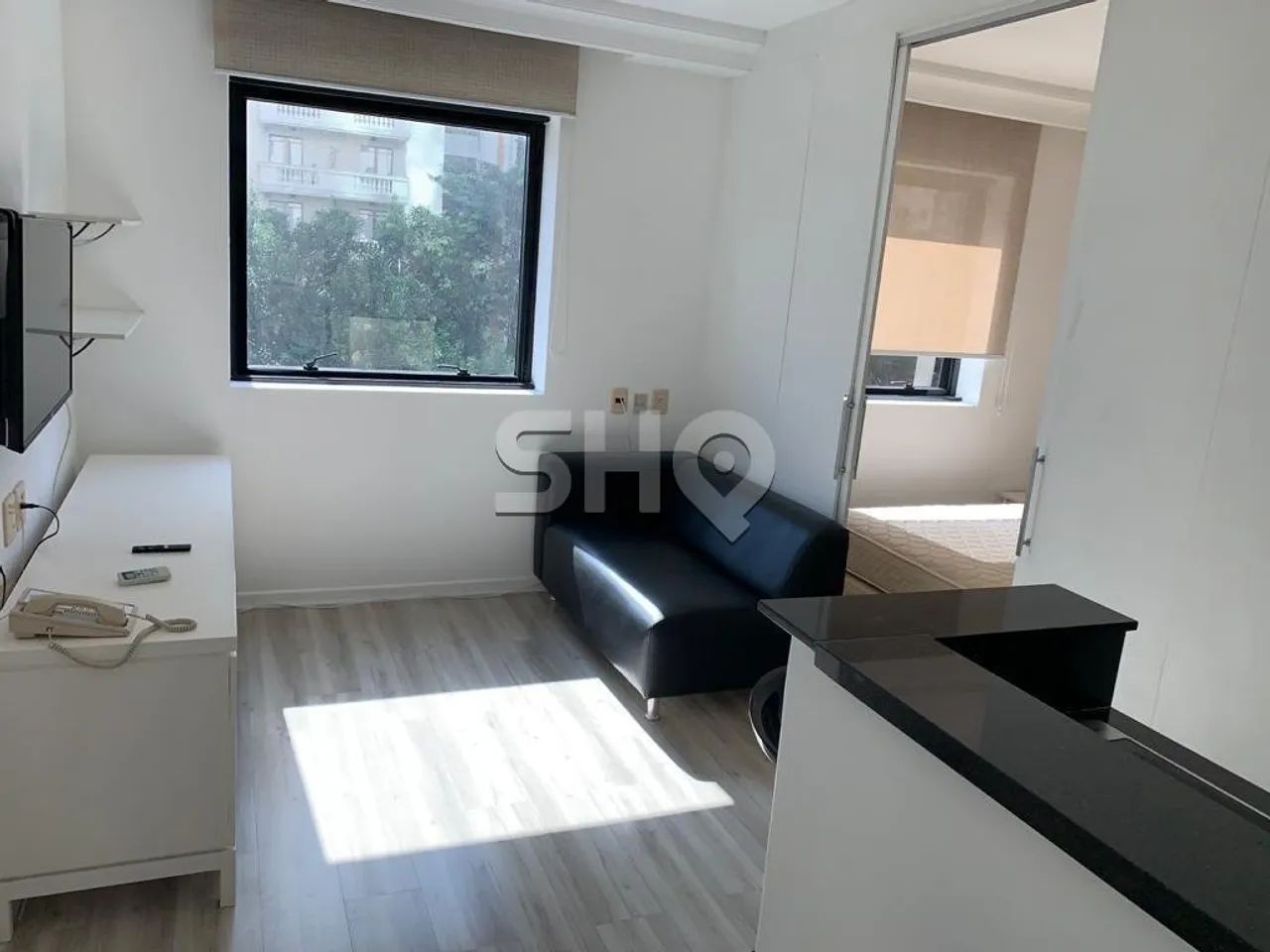 Studio em Higienópolis com 23m², 1 quarto e 1 vaga