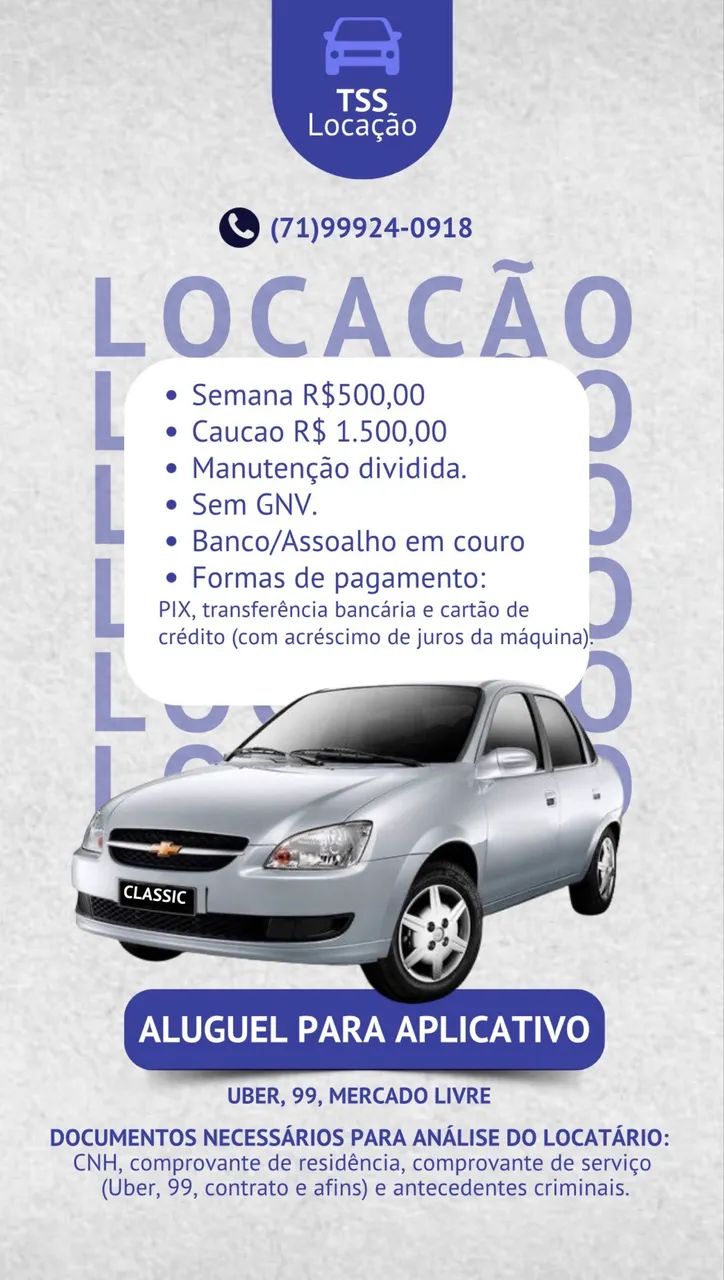 Alugo Classic Uber , 99, particular 