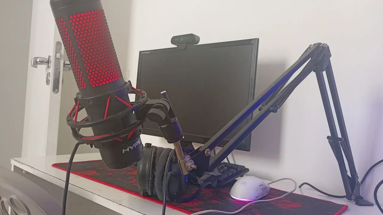 Microfone HyperX QuadCast Com Braço Articulado  - Foto 2