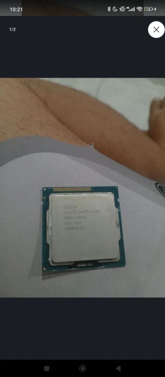 Core i3 3240 funcionando perfeitamente 