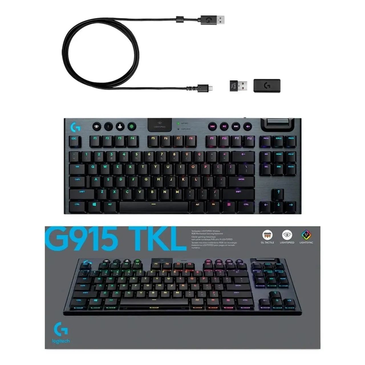 Teclado gamer Logitech - Foto 4
