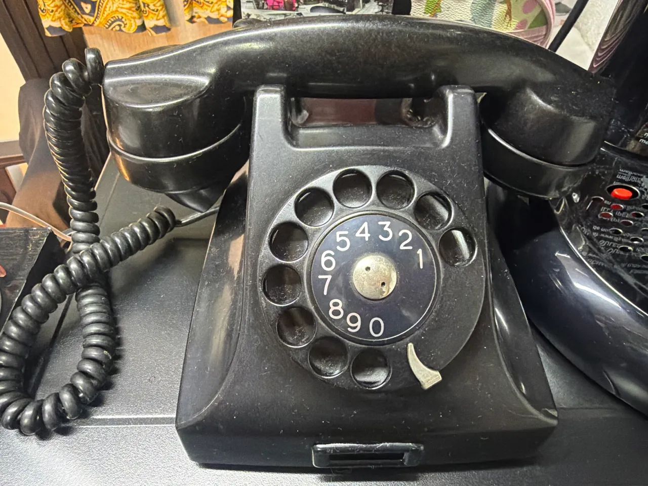 Telefone vintage todo original 