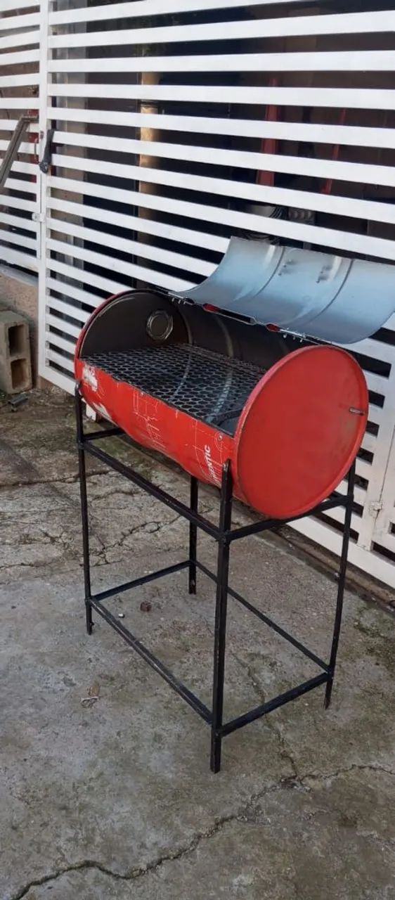 Churrasqueira a bafo artesanal 