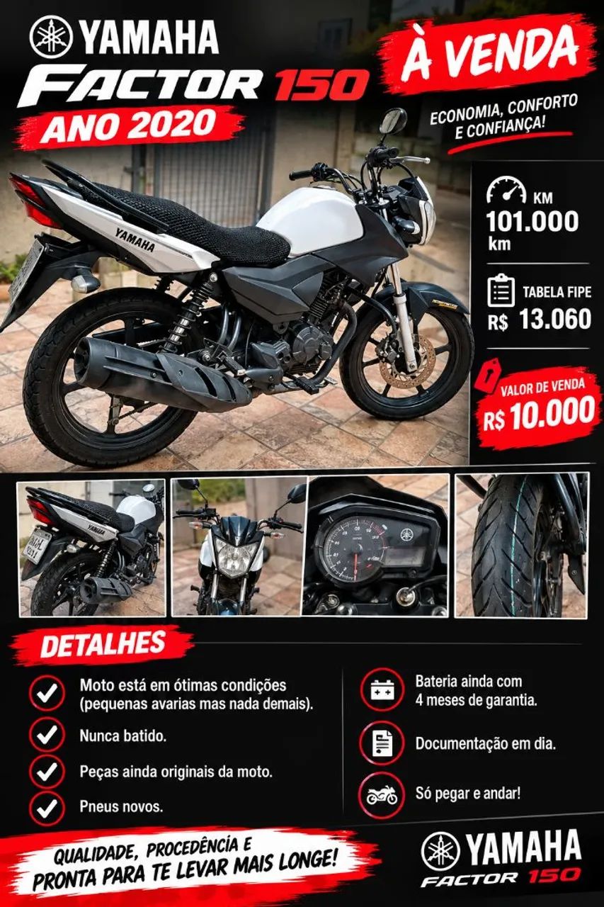 Yamaha factor 150 2020 - Foto 2