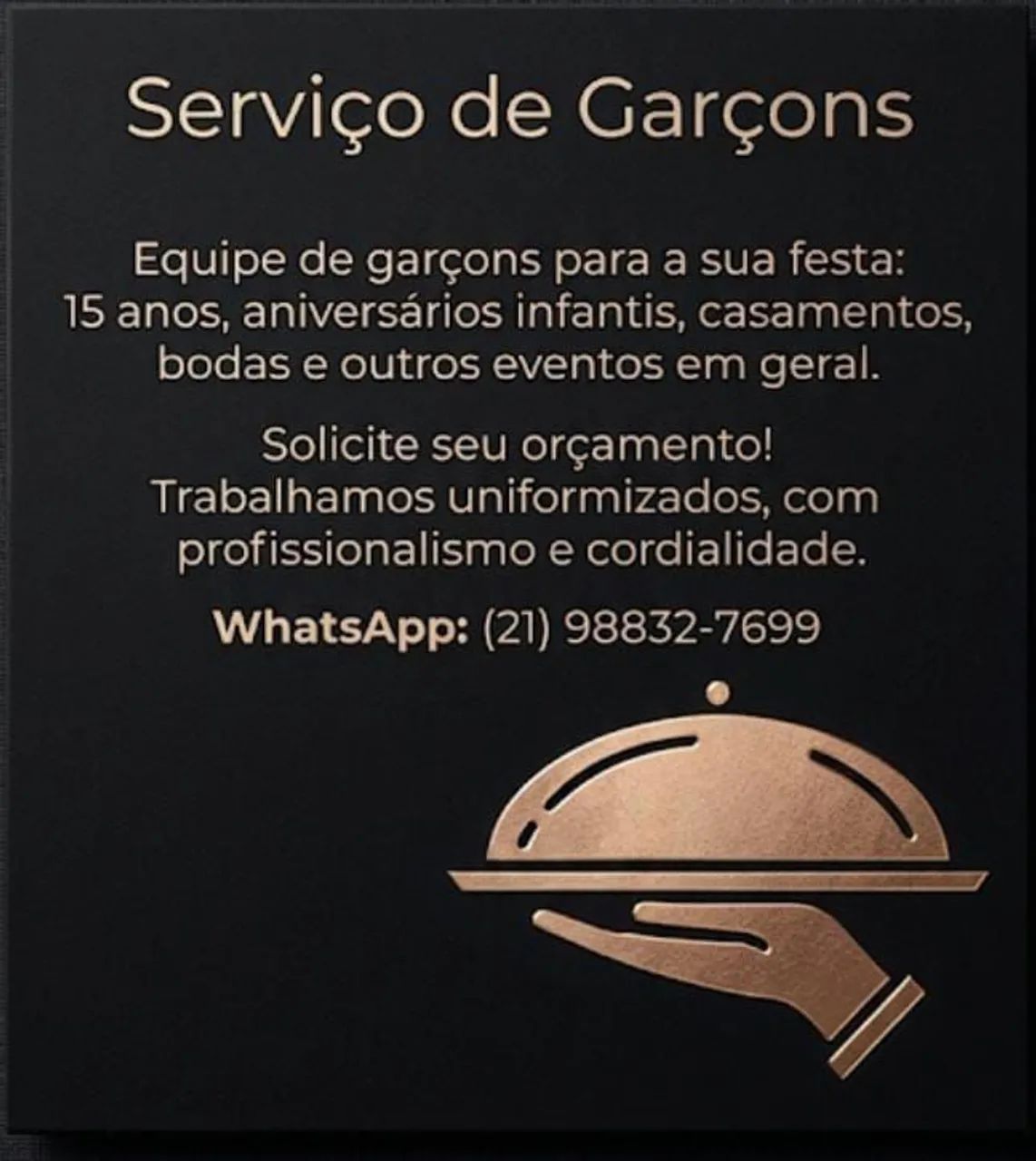 Serviços de garçom  - Foto 2