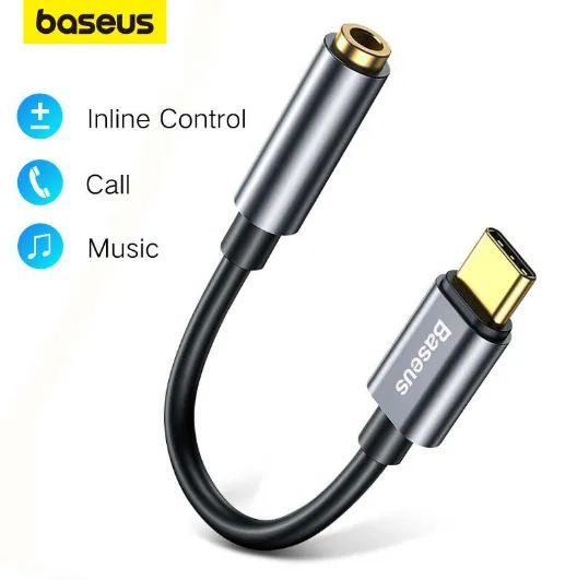 Adaptador tipo C para P2 3.5mm Baseus