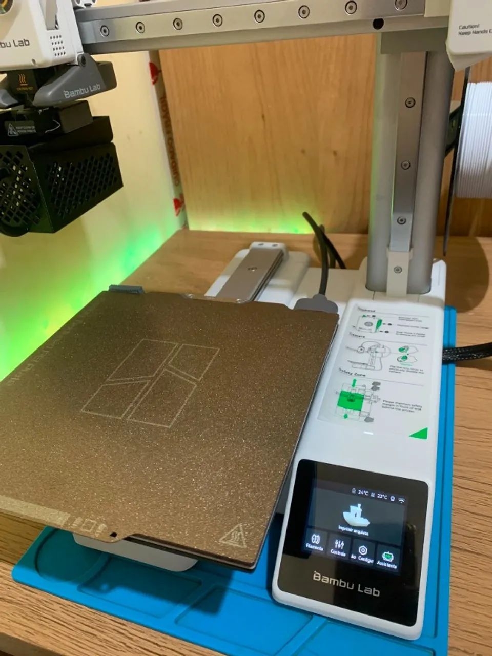 IMPRESSORA 3D BAMBU LAB MINI - SEMI NOVA  - Foto 4