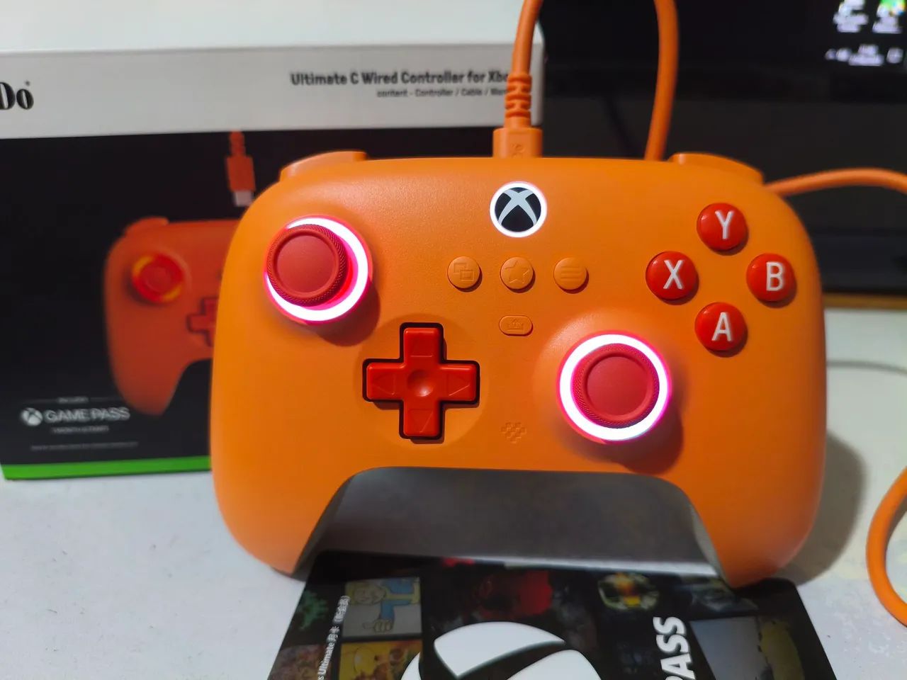 Controle 8BitDo Ultimate C Wired para Xbox e Pc<br><br> - Foto 2