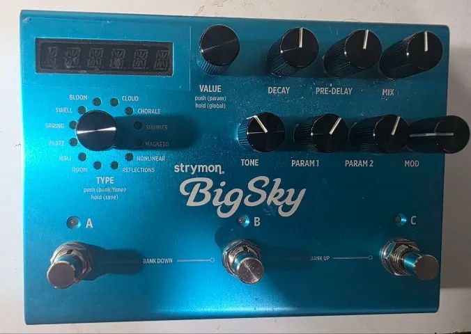 Pedal de Guitarra Big Sky Strymon (só venda) - Foto 3