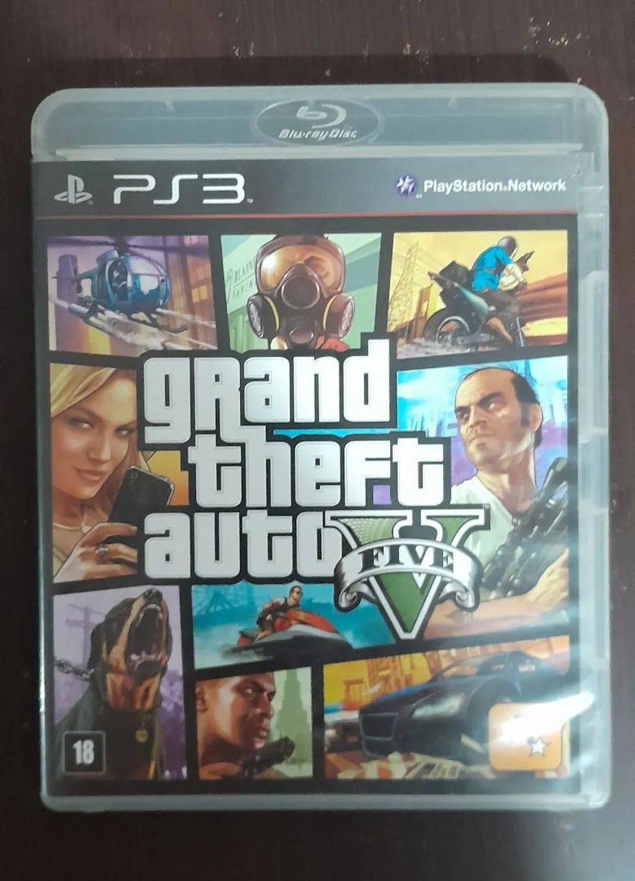 GTA V PS3 COM MAPA