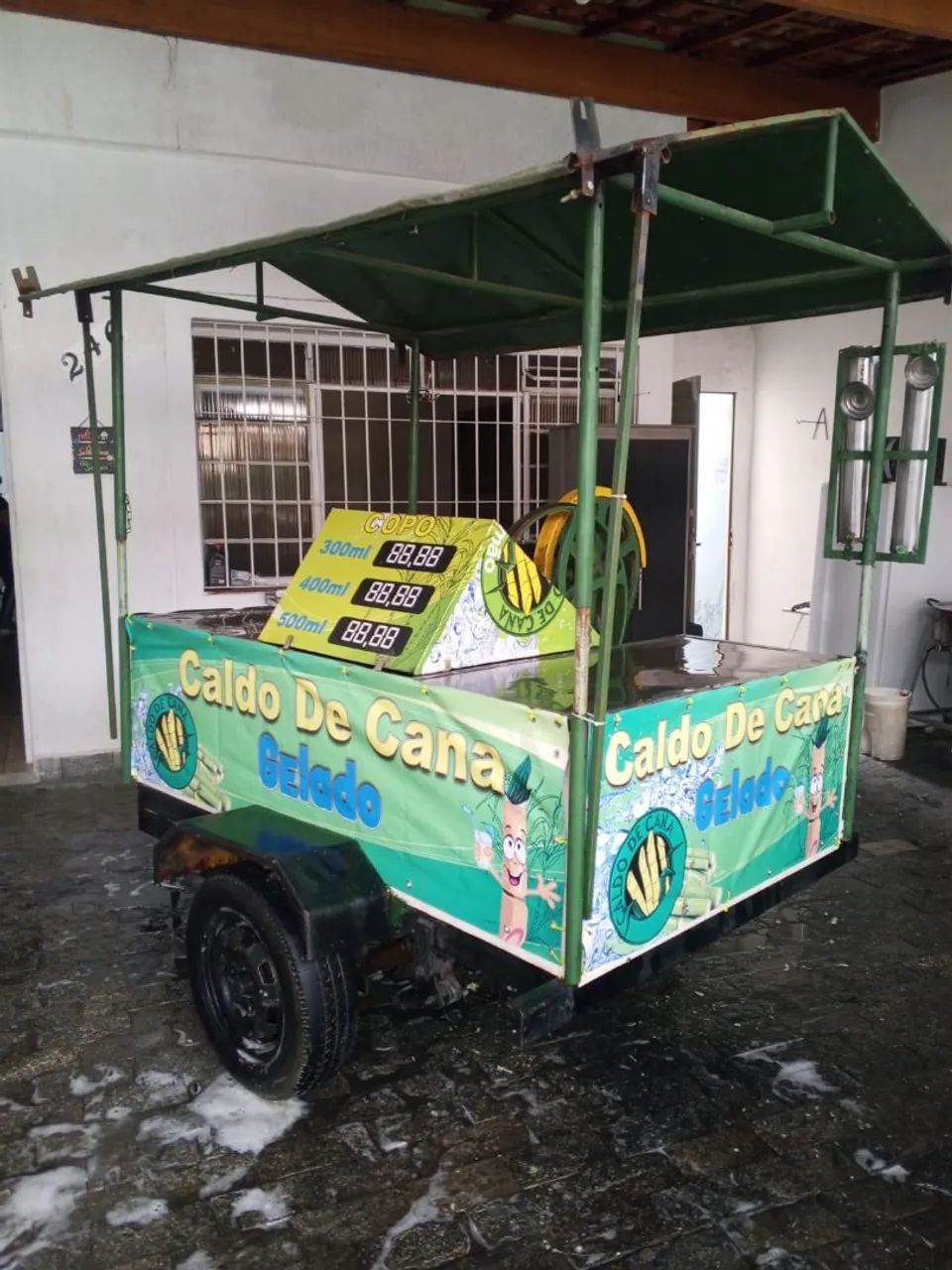 Carrinho de caldo de cana