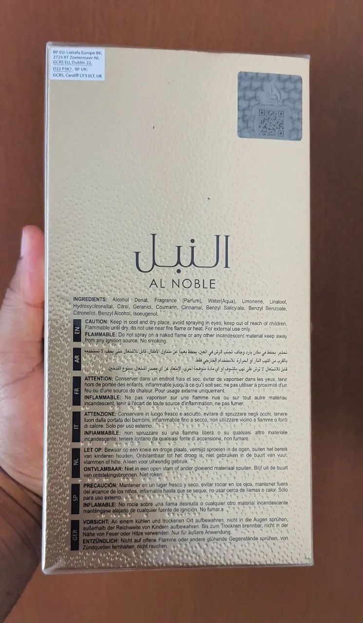 Perfume Árabe AL Noble SAFEER - Foto 2