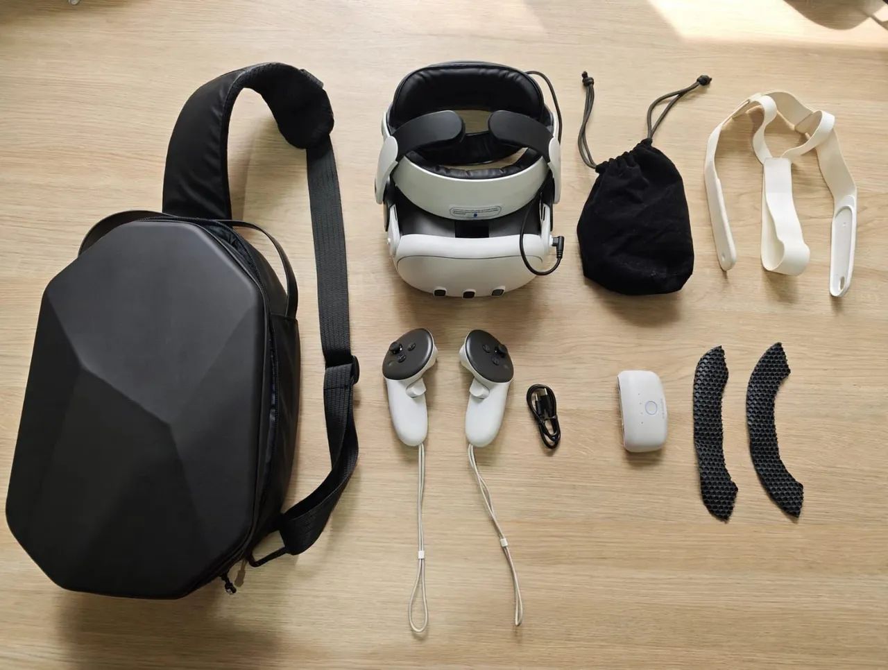 Meta quest 3 com bobo Vr M3 pro + acessórios - Foto 2