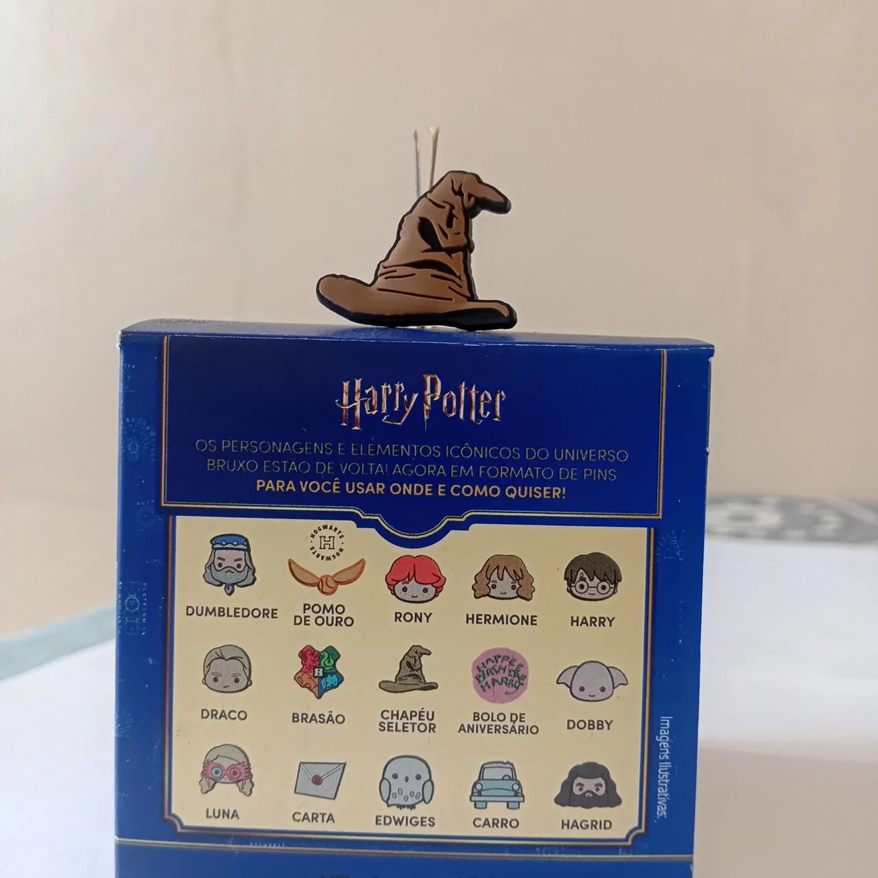 Pin Chapéu Seletor de Harry Potter  - Foto 4
