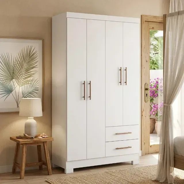 Guarda Roupa Vitoria Branco Novo