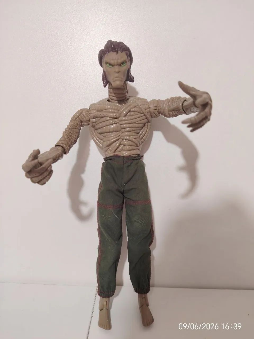 Boneco Bio Constrictor Max Steel Original Ano 2000