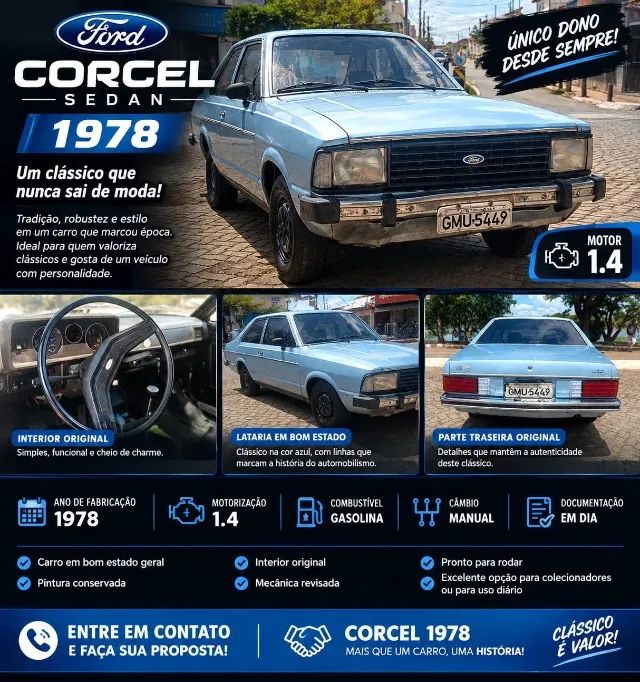 Ford Corcel II L 1983