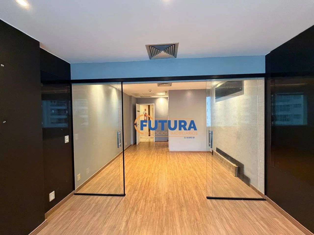 Sala Comercial com 28m², 7º andar - Ed Le Quartier Asa Norte. - Foto 4