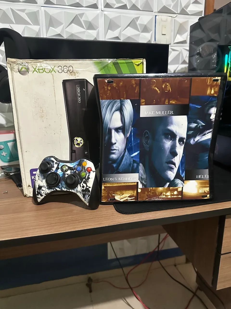 Xbox 360 destravado 320GB com caixa  - Foto 4