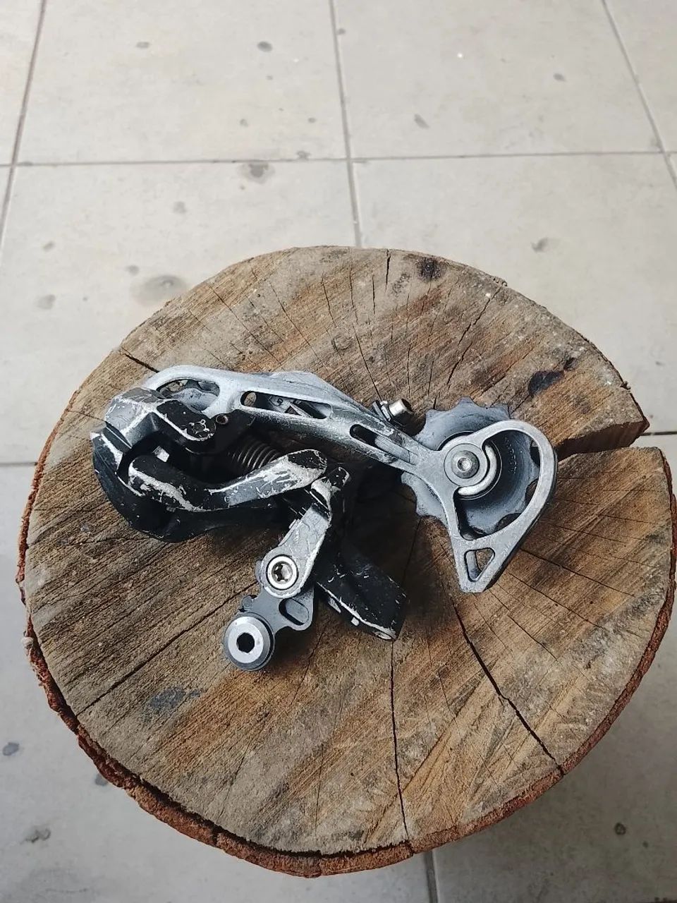 Câmbio traseiro shimano Deore Shadow , 9 velocidades.  - Foto 3