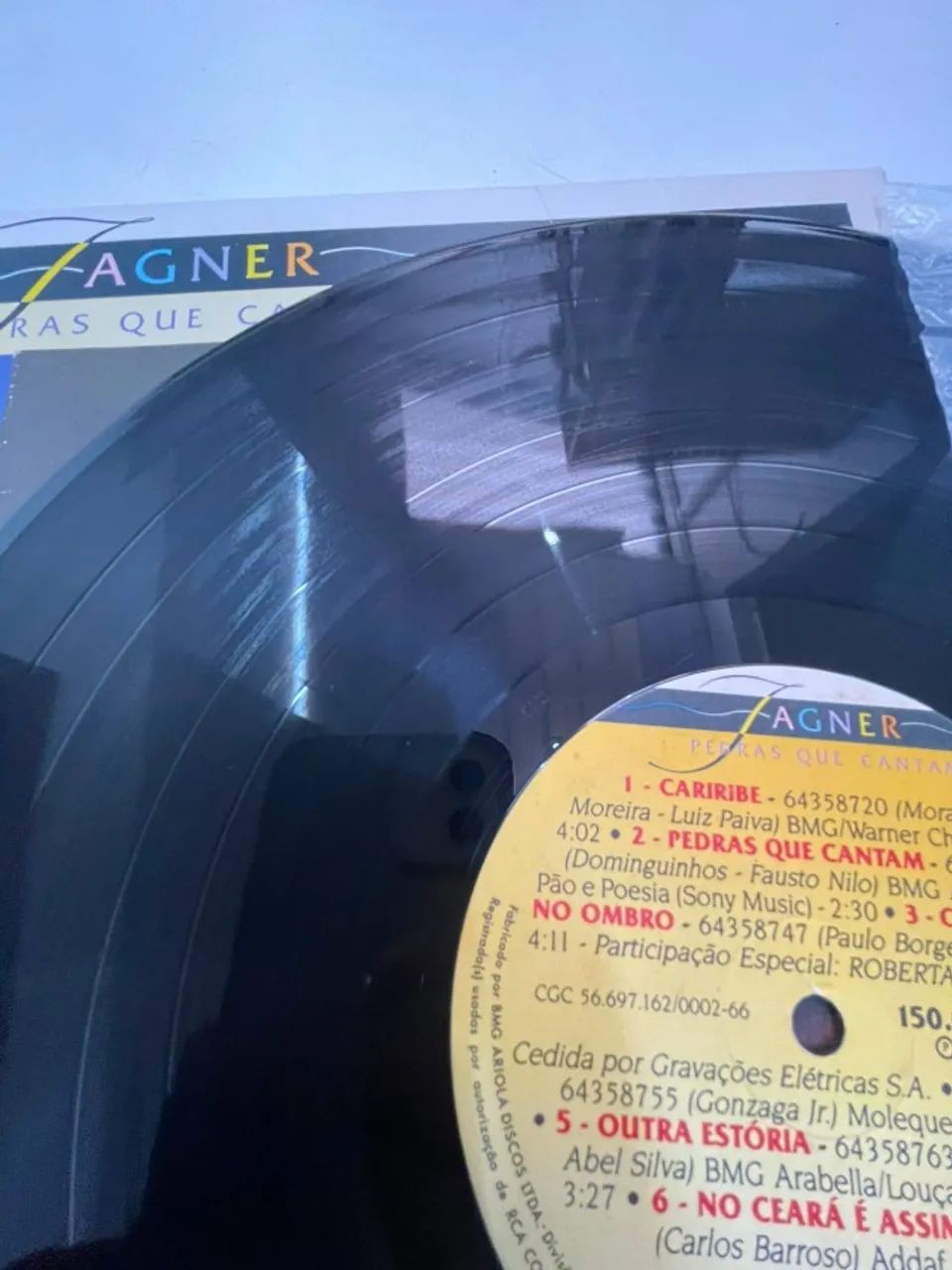 LP VINIL - FAGNER - PEDRAS QUE CANTAM 1991 - Foto 3