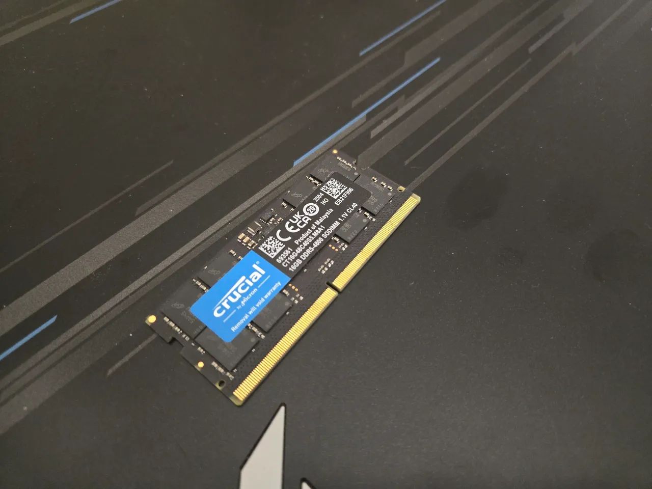 16GB DDR5 Crucial para Laptop/Notebook
