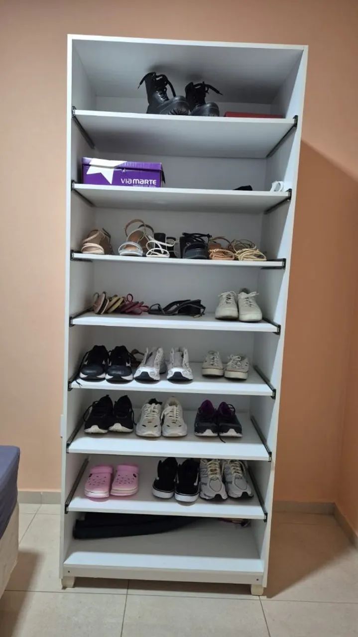 Sapateira de móvel projetado com gavetas de correr - Foto 2
