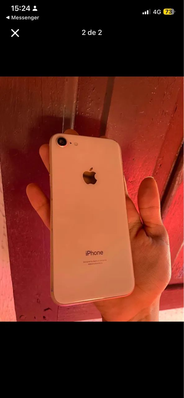 Vendo iPhone 8 funcionando  - Foto 2