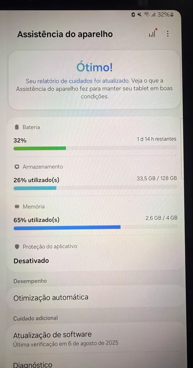 Tablet Galaxy Tab S6 Lite - 128GB - Foto 4