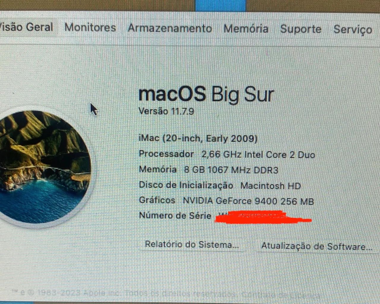 Computador iMac 20 polegadas 2009 - Foto 3