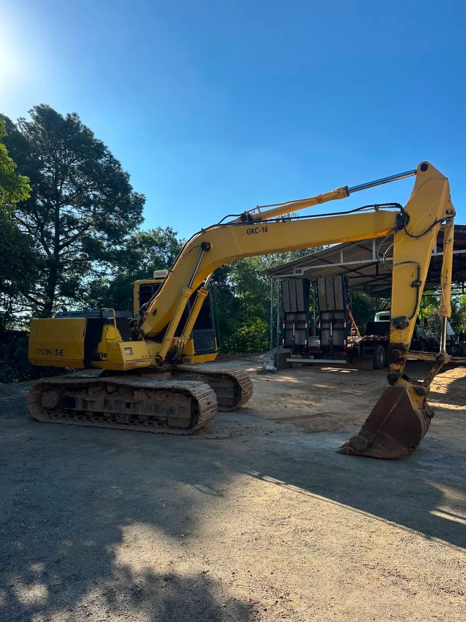 Escavadeira Komatsu PC 150 Com Rompedor  - Foto 5