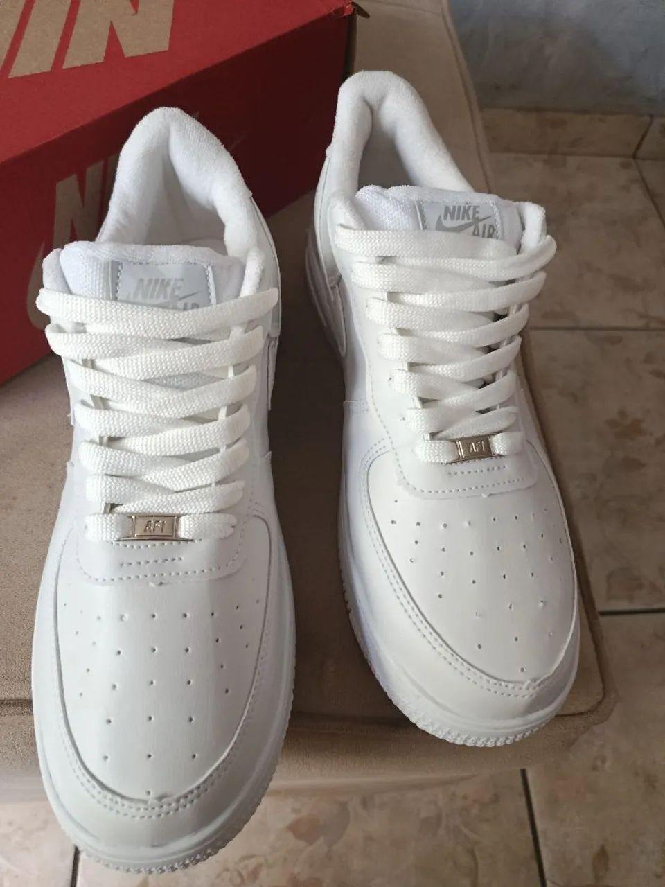 Tênis Nike AirForce branco  - Foto 2