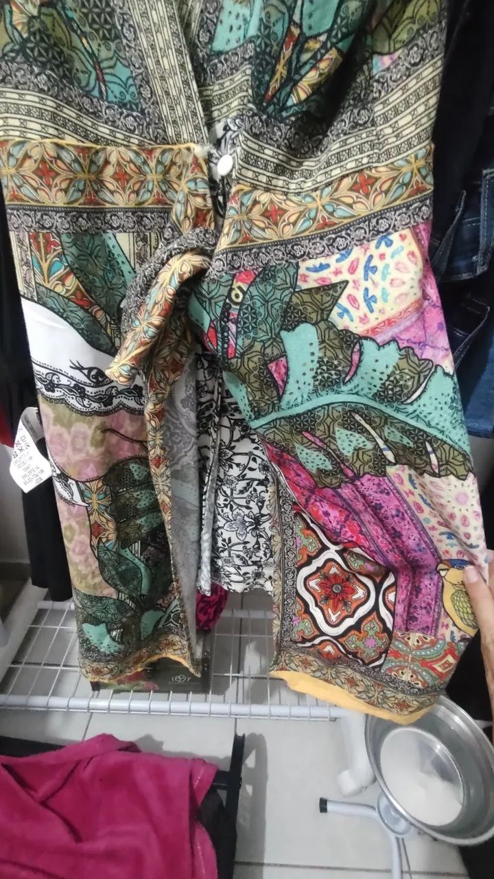 Vestido Kimono FARM M - Foto 3