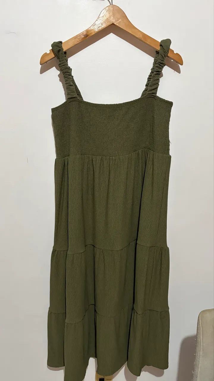 Vestido mid verde G - Foto 4