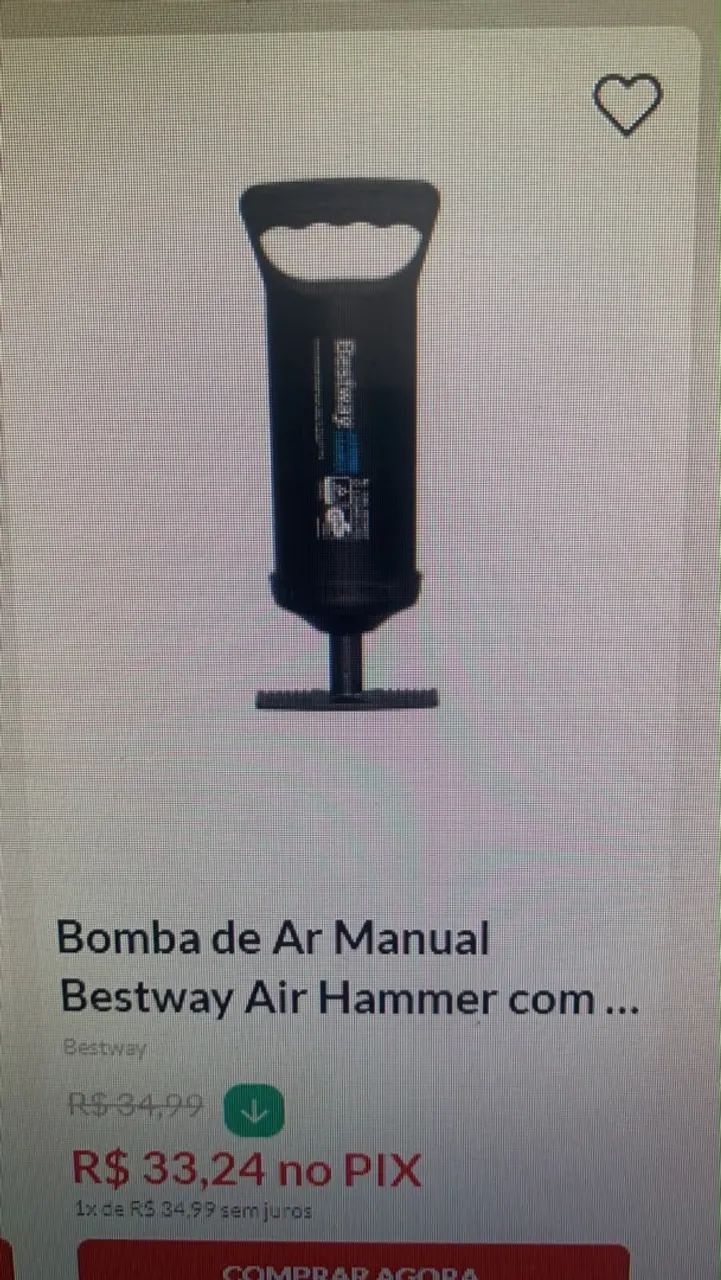 Colchão solteiro inflável e bomba! 
