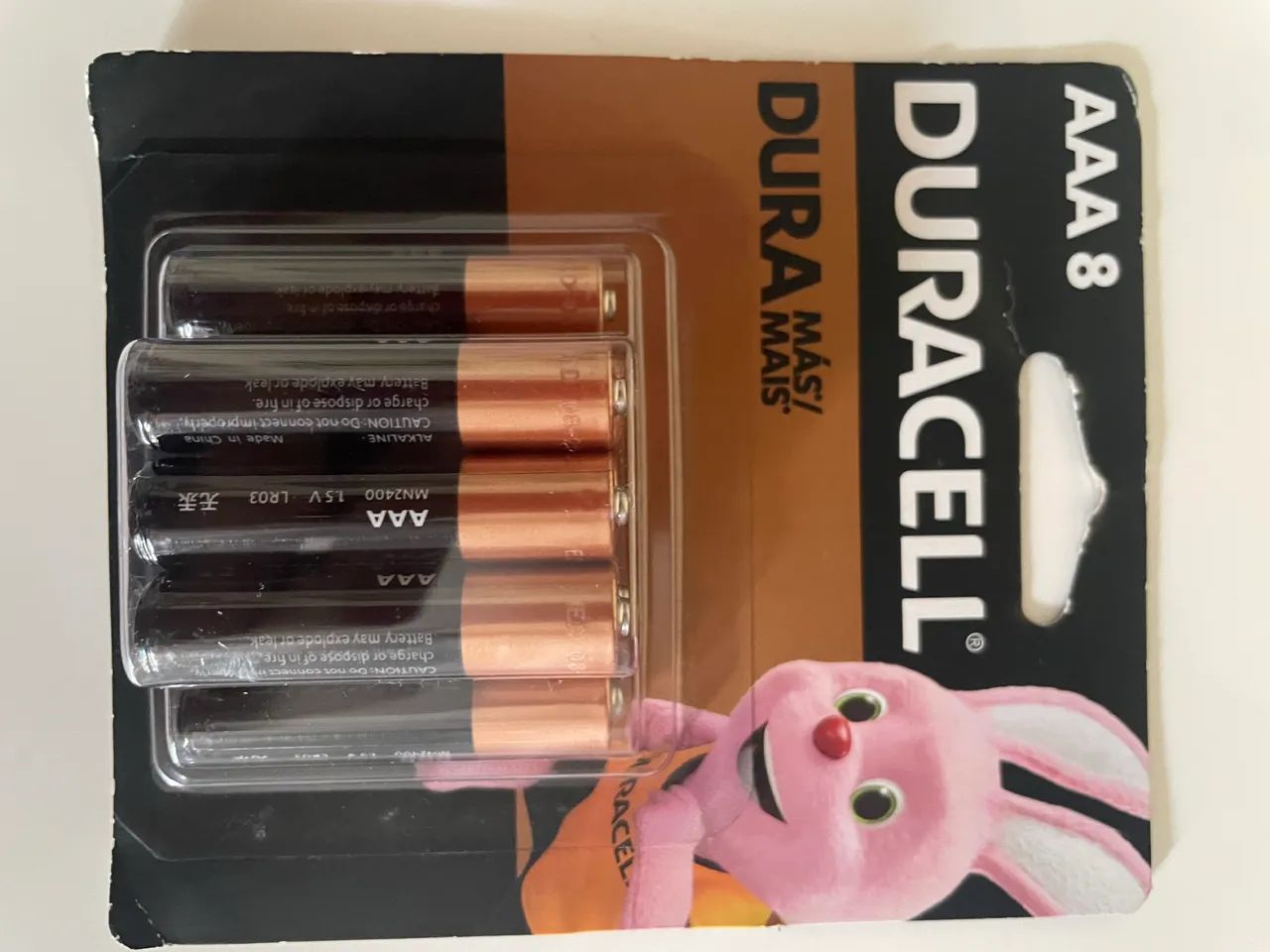 Pilha Duracell AAA com 8 Unidades - Foto 2