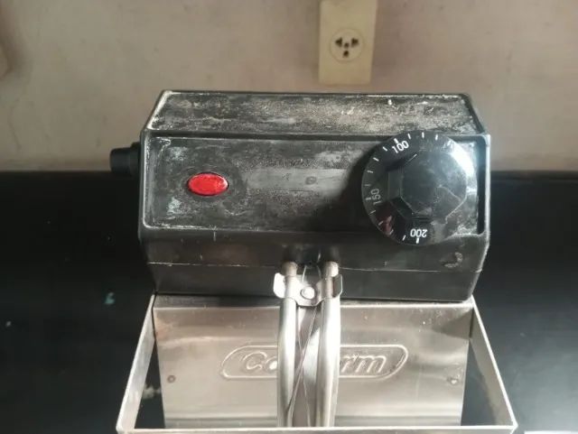 Fritadeira de bancada dupla 10 litros - Foto 5