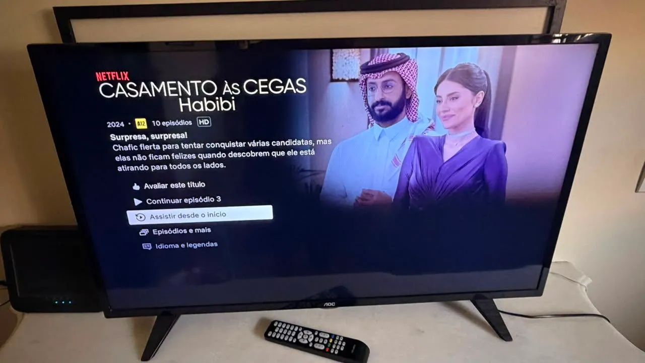 Smart tv 39 com controle  - Foto 2