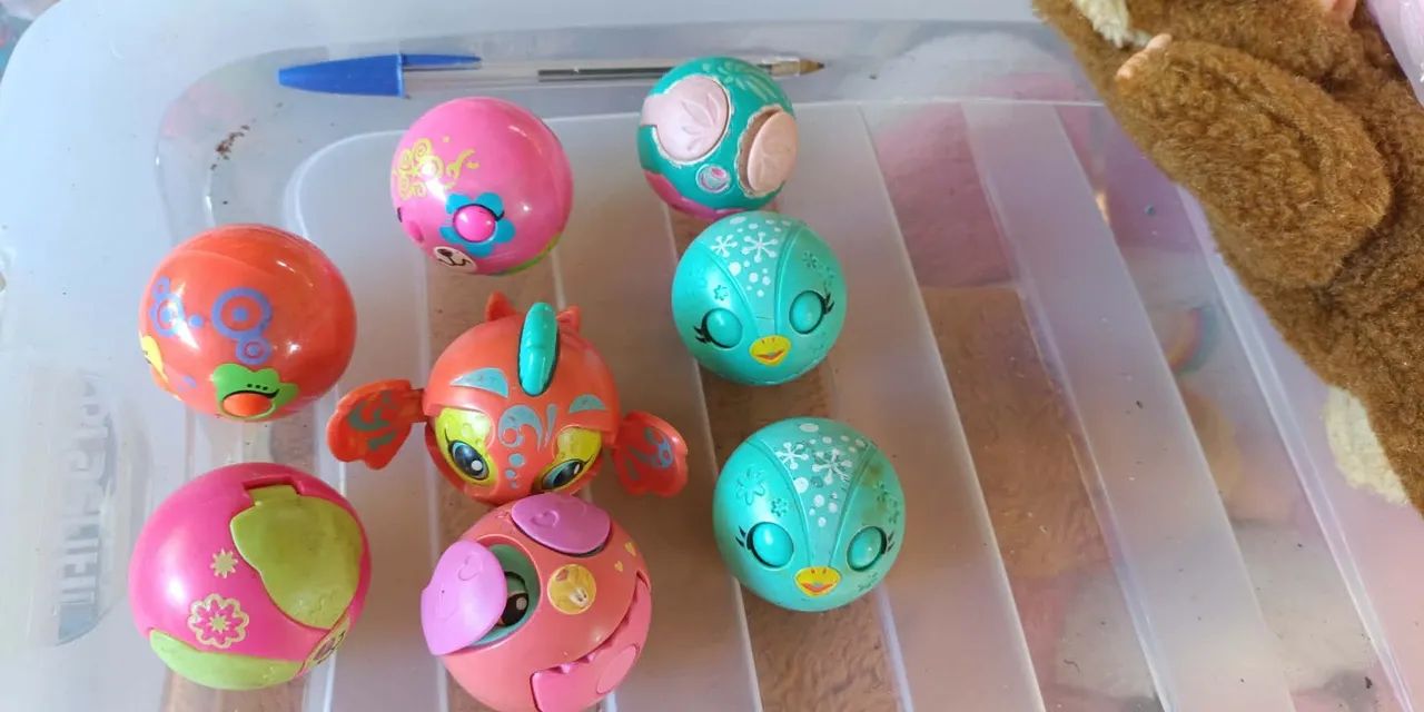 Bonecos zoobles lote