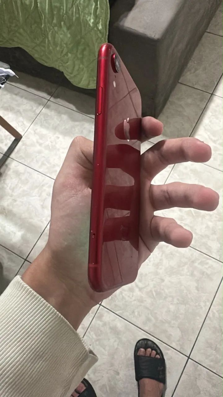 iPhone XR vermelho Funcionando 100%