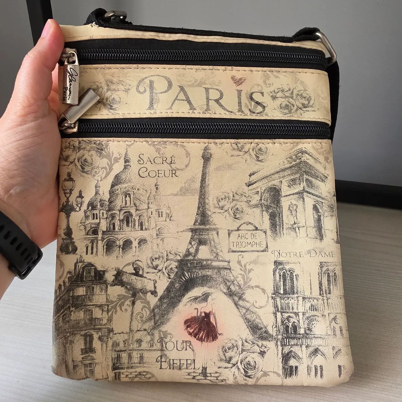 Bolsa Transversal + Porta-Óculos Paris  - Foto 5