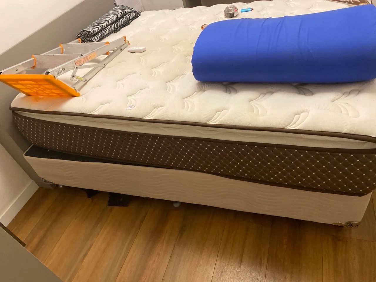 Cama Box + Colchão Reconflex Evolution - conjunto completo - Foto 2