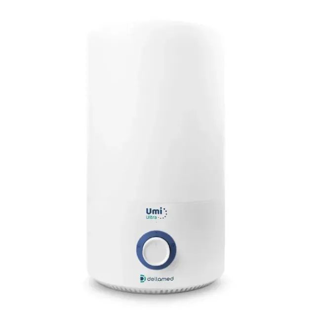 Combo 2 Umidificador Ultrassônico 4,3 Litros Umi Ultra Dellamed Branco Bivolt