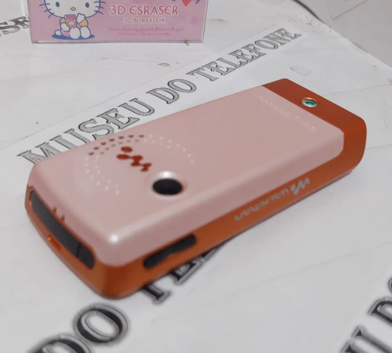 SONY Ericsson w200 rosa celular antigo RELIQUIA lindo  - Foto 5